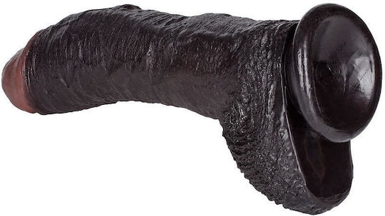 Calexotics Sean Michaels Dildo realist cu Testicule și Ventuză Maro 25cm