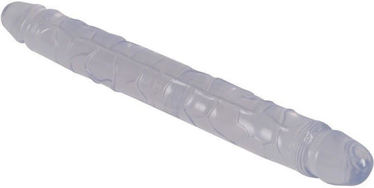You2Toys Cristal Duo Двойно дилдо Бял 34см