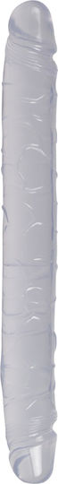 You2Toys Cristal Duo Двойно дилдо Бял 34см