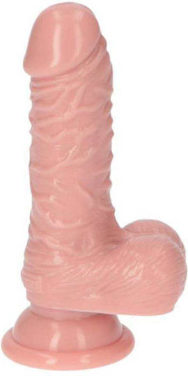 Toyz4lovers Leo Dildo Realistisches Dildo mit Hoden und Saugnapf Flesh 10cm