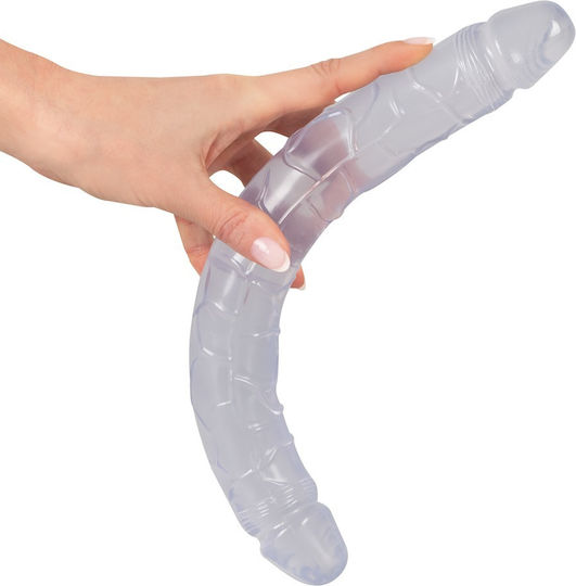 You2Toys Cristal Duo Двойно дилдо Бял 34см