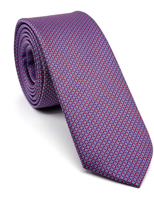 Legend Accessories Herren Krawatten Set Gedruckt in Rosa Farbe
