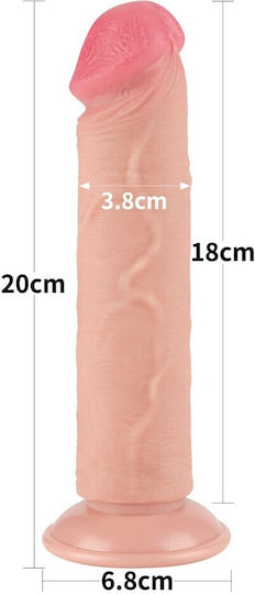 Sliding Skin Dual Layer Dildo 8