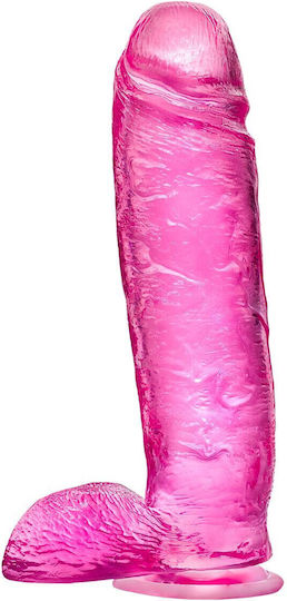Blush Dildo realist Cu ventuză Roz 27cm