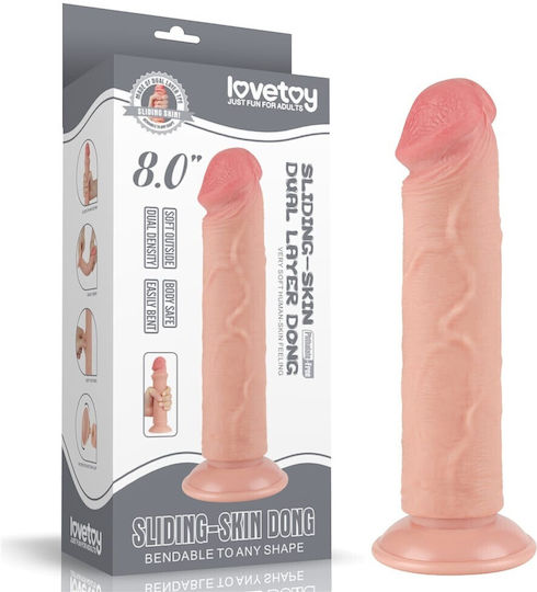 Sliding Skin Dual Layer Dildo 8