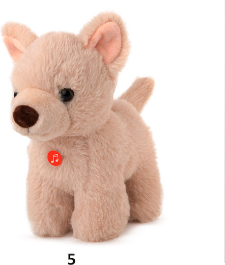 Amek Toys Plush Puppy 18 cm (Various Designs) 1pc