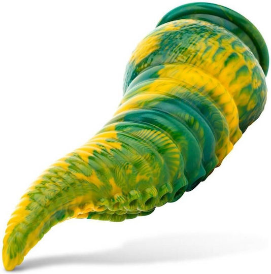 Tentacle Delight Dildo με Βεντούζα Πράσινο 22.4cm