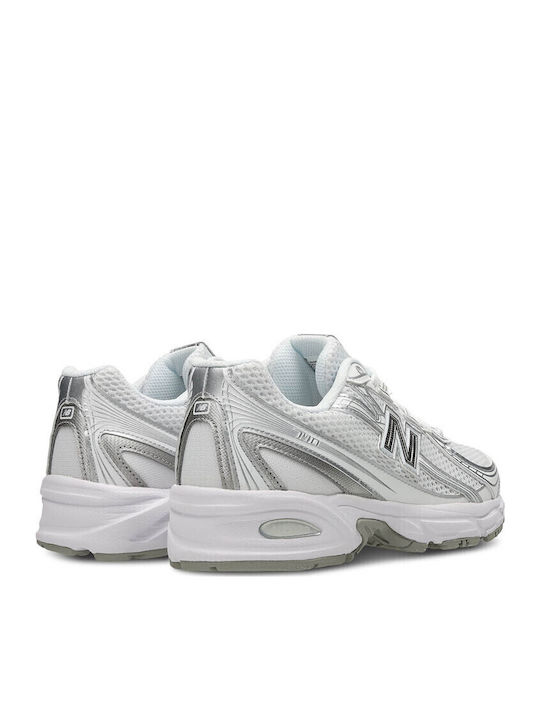 740 Sneakers White / Silver