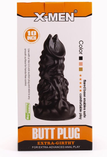 X-Men Ρεαλιστικό Dildo Μαύρο 23cm