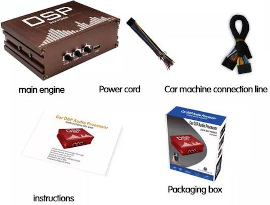Auto-Audioverstärker 4 Kanäle (Verstärkerklasse A/B)