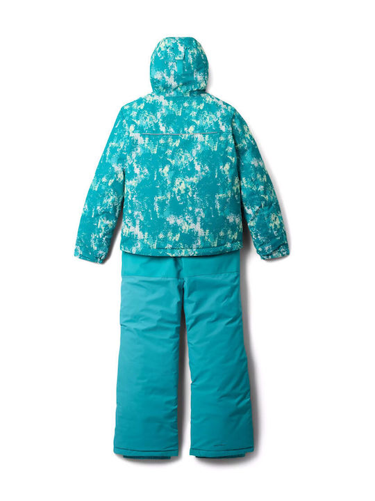 Columbia Buga Ii 2088901-336 Kids Trousers and Jacket Set for Ski & Snowboard Green