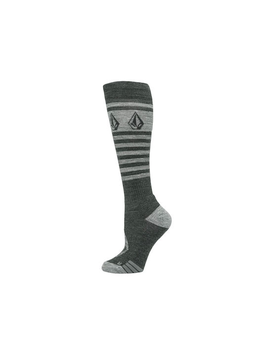 Volcom Γυναικείες Κάλτσες Σκι & Snowboard Μαύρες 1 Ζεύγος