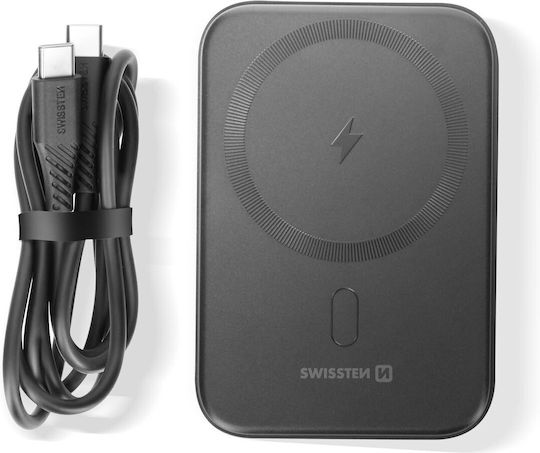 Swissten MagSafe Power Bank 5000mAh 20W Schwarz