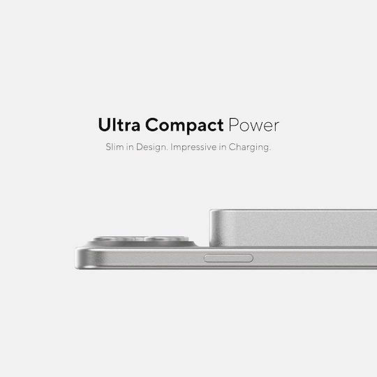 LinQ Slim Qi2 MagSafe Qi2 Powerbank 10000mAh 15W Graue