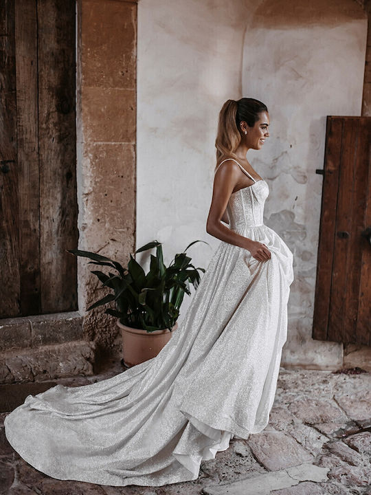 Wedding Dress Silver