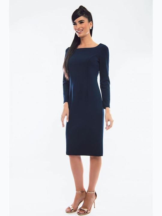 BelleFille Dress All Day Navy Blue