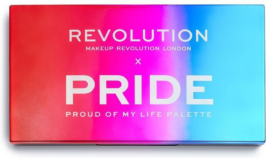Revolution Beauty X Pride Proud Of My Life Παλέτα με Σκιές Ματιών σε Στερεή Μορφή 20gr