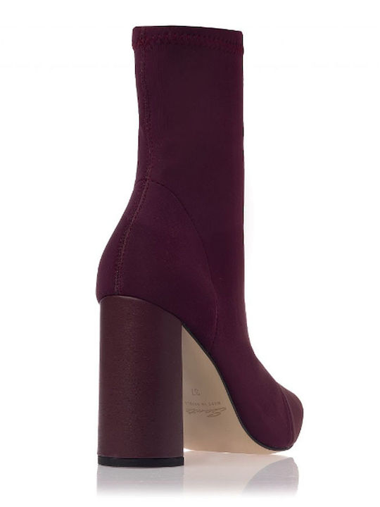 Sante Ankle Boots Burgundy 24-728-17