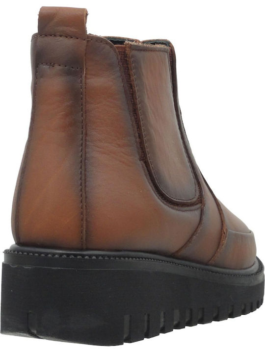 Stiefeletten Damen Braun