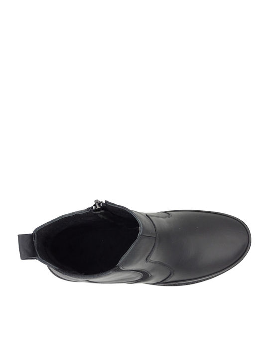 Ghete Dama cu Platformă Negru 15667-negru