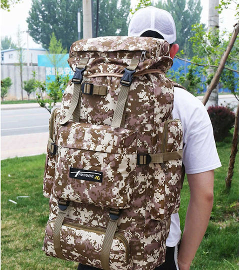 Mcan Στρατιωτικό Σακίδιο Πλάτης Digital Camo