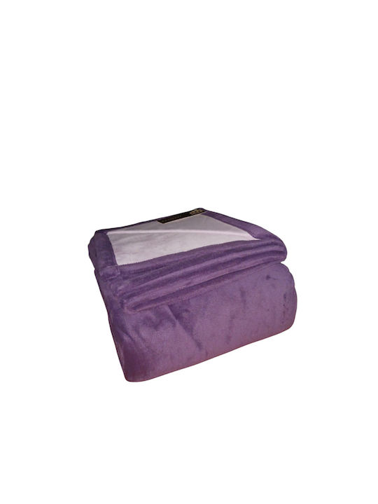 Manterol Casa Trendy Κουβέρτα Ισπανίας Fleece Υπέρδιπλη 230x240εκ. Εκρού/Μπεζ