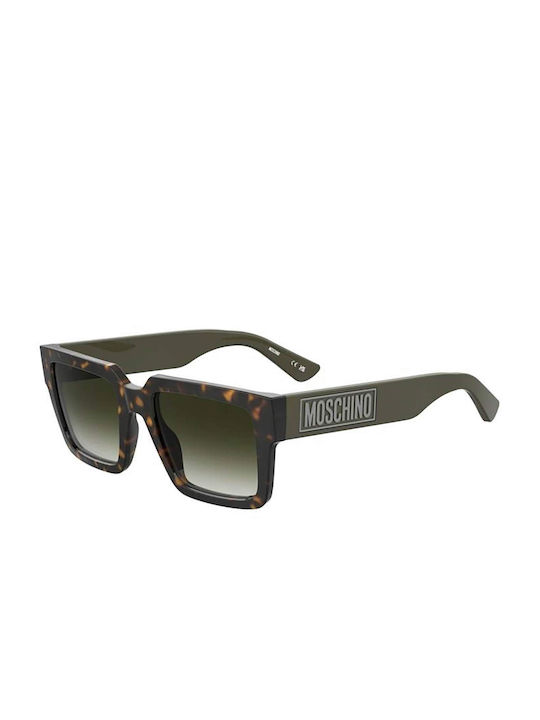 Moschino Men's Sunglasses with Brown Tartaruga Plastic Frame MOS175/S 086/9K