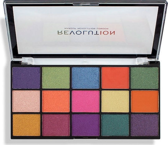 Revolution Beauty Eye Shadow Palette Matte in Solid Form Passion For Colour 16.5gr