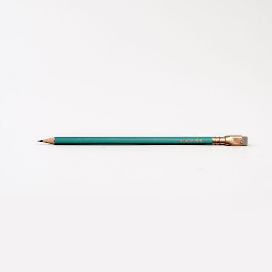 Blackwing Σετ 12 Μολύβια Μαλακά με Γόμα Πράσινα
