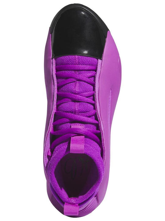 Harden Volume 8 Χαμηλά Μπασκετικά Παπούτσια Purple Burst / Core Black / Silver Metallic