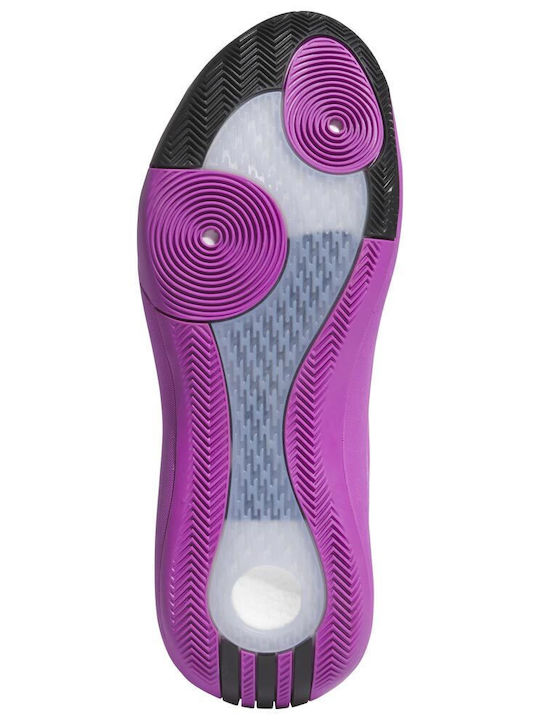 Harden Volume 8 Χαμηλά Μπασκετικά Παπούτσια Purple Burst / Core Black / Silver Metallic