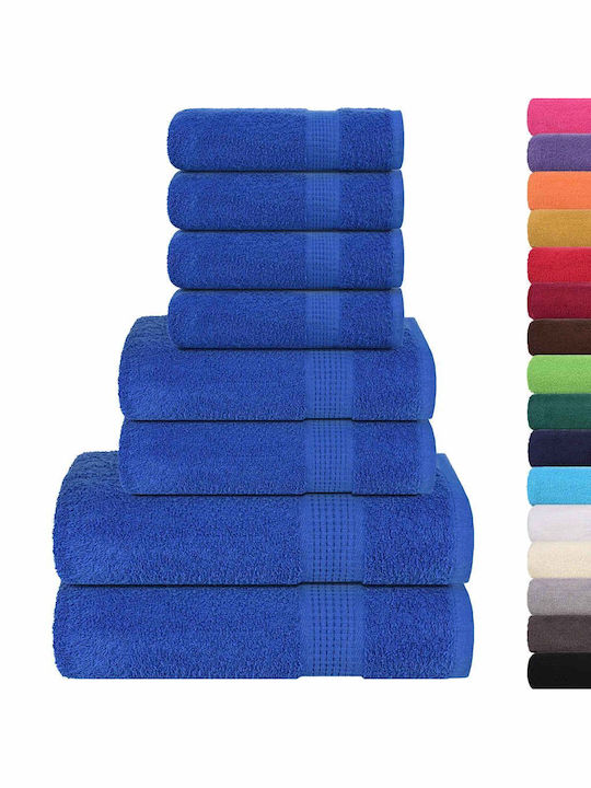 vidaXL Hand Towel Blue