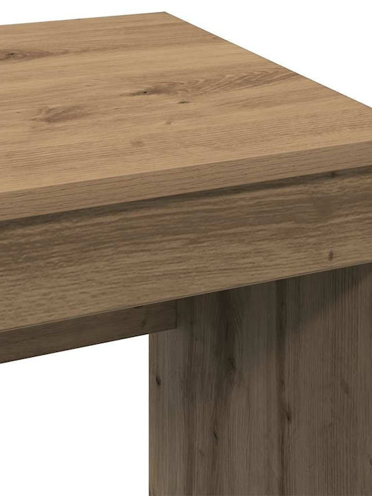 Desk Wooden Artisan Oak 90x40x72cm