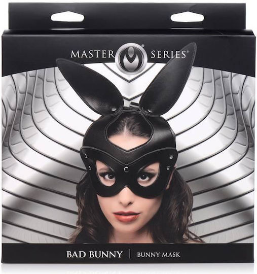 XR Master Series Bad Bunny Mask BDSM Maske in Schwarz Farbe