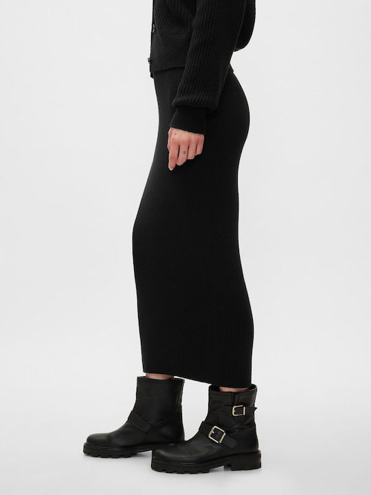 Ψηλόμεση Maxi Φούστα Black