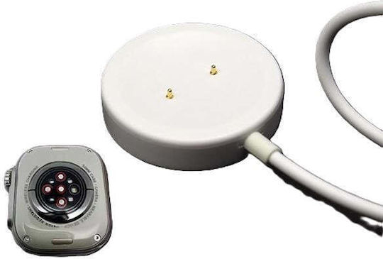 Watch Charging Cable Φορτιστής για WS9C, WS9A, WS9 Pro Μαύρος