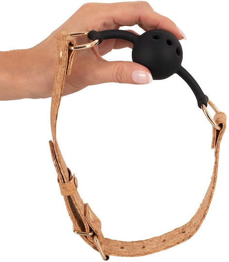 Vegan Fetish Gag in Gold Color