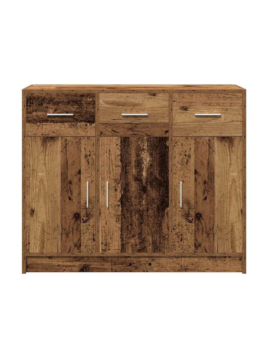 Sideboard Wooden Old Wood 91x28x75cm