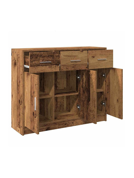 Sideboard Wooden Old Wood 91x28x75cm