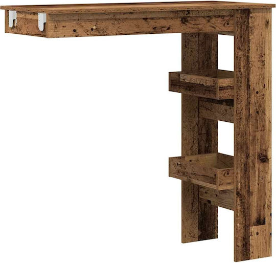 Бар Маса Дървена Старата Дървесина 102x45x103,5см