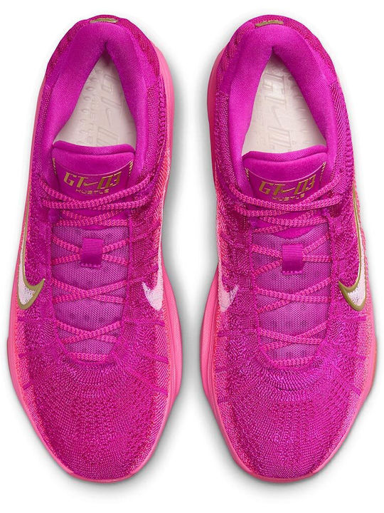 G.T. Hustle 3 Hoch Basketballschuhe Hyper Pink / Vivid Grape / Total Orange / White