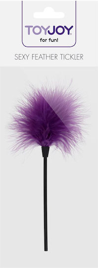 ToyJoy Sexy Feather Tickler Φτερό για Γαργάλημα σε Μωβ Χρώμα