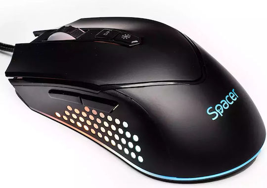 Spacer SPGM-ALIEN-NOVA RGB Gaming Mouse 12000 DPI Negru
