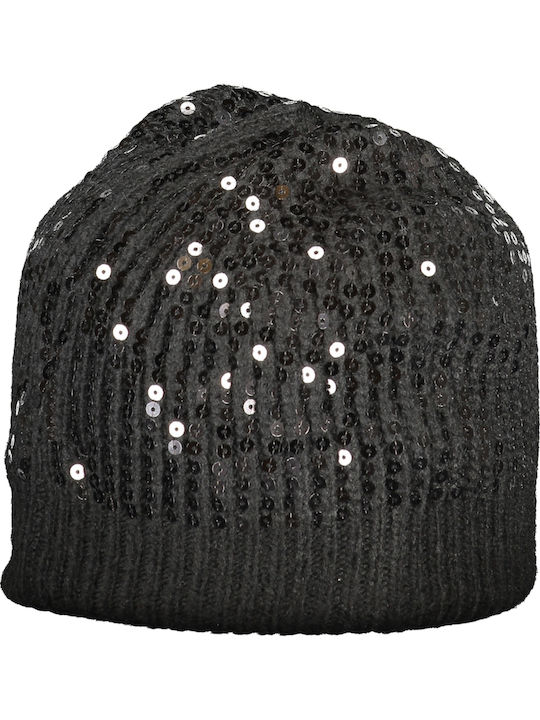 Beanie Beanie Knitted in Black color