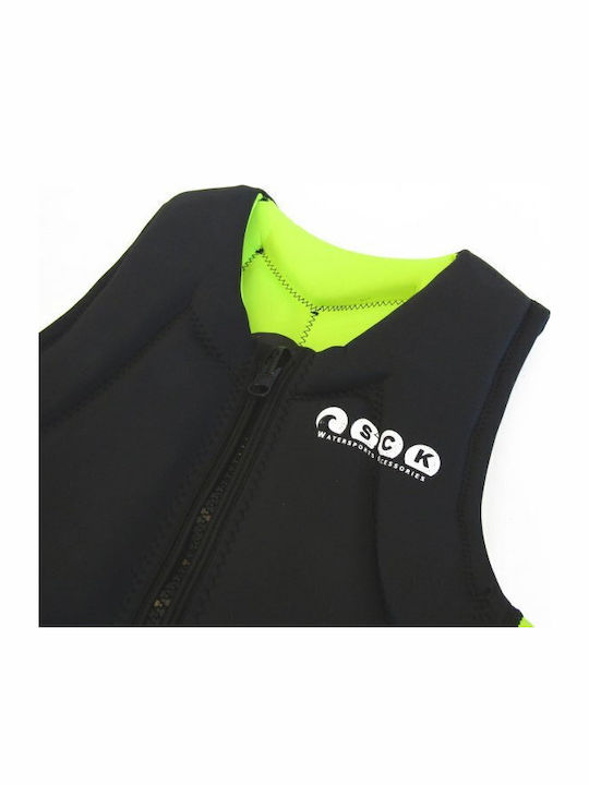 SCK Adults Impact Vest for Water Sports Green