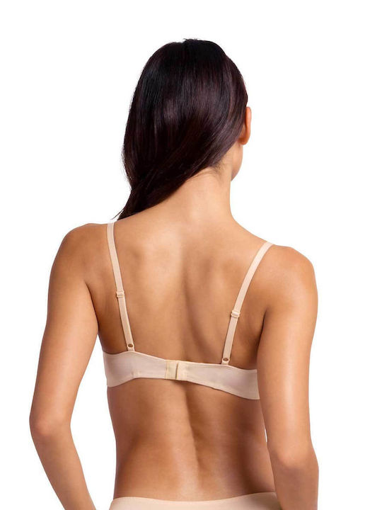 Κόκκινο & Μπεζ Sutien pentru Decolteu Adânc cu Baloane 2Pack