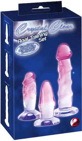 You2Toys Anal Dildo Set Pink 3pcs