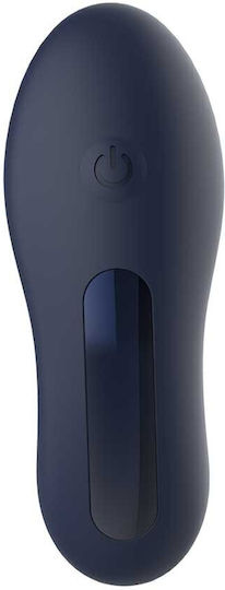 Dream Toys Anal Plug with Vibration Blue 18.8cm