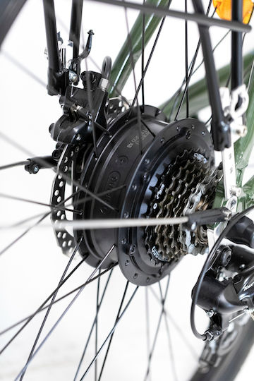 Orient 28" Green Electric City Bike