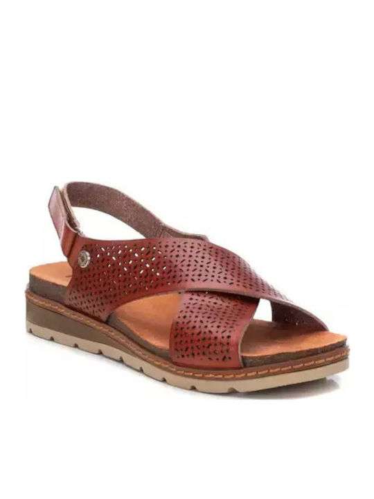 Sandale Casual Damă Flatforme Tabac maro